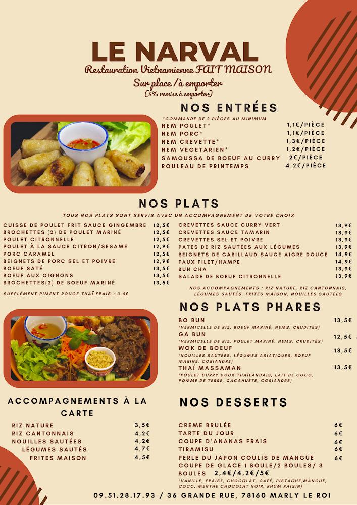 Le Narval - Menu Image 2